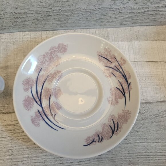 Williamsburg Chowning's Tavern  Peacock Tea Set With Teapot Two Cups & Saucers - Picture 12 of 16